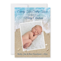 Blue Sandy Toes Salty Kiss Feliz Navidad