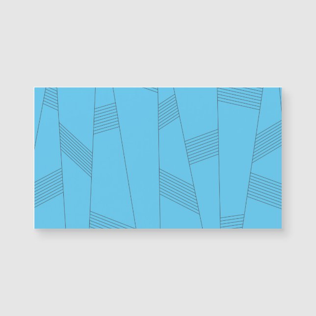 Blue, simple, elegant, abstract line pattern (Anverso)