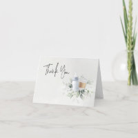 Blue Sip y See Recién nacido plegado Tarjeta de ag