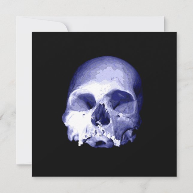 Blue Skull (Anverso)