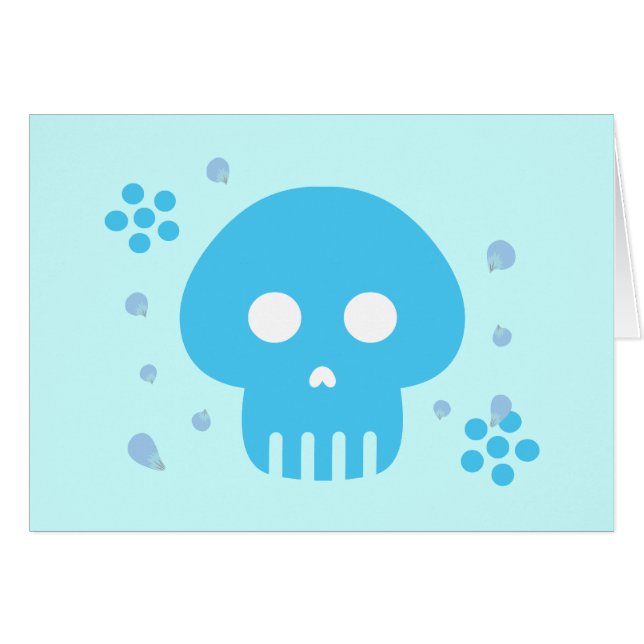 Blue Skull (Anverso (Horizontal))
