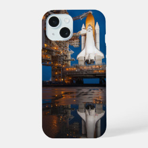 Blue Sky for Space Shuttle Atlantis Launch