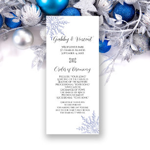 Blue Snowflake en programa de Bodas de Invierno Bl