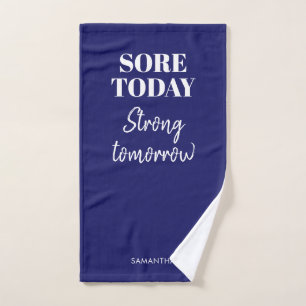 Blue Sore Today Fuerte Mañana Nombre Workout Gym