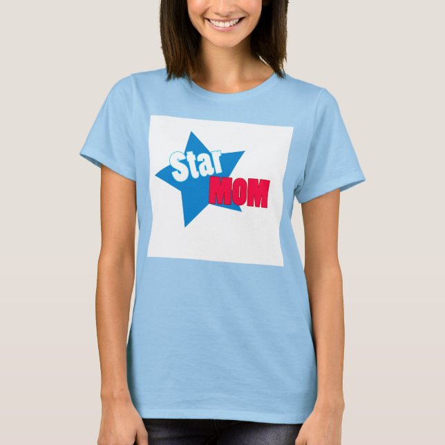 Blue Star MOM - Camiseta (Anverso)
