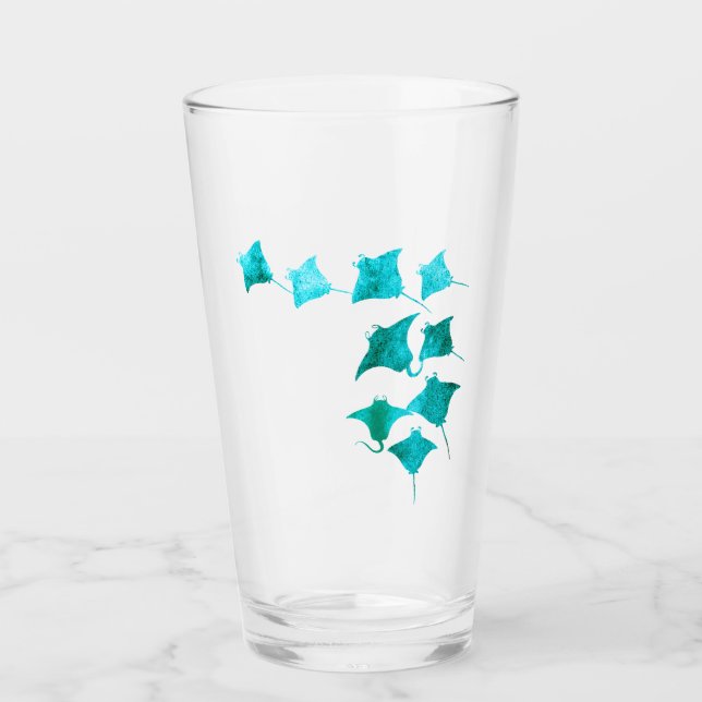 Blue Stingrays (Anverso)