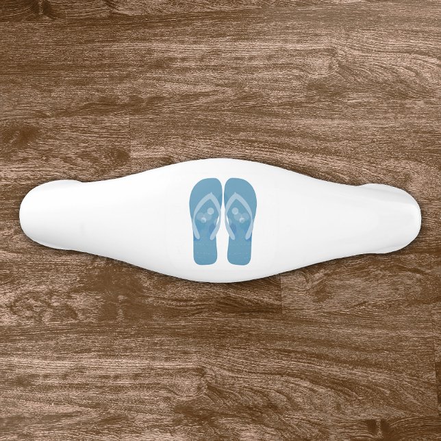 Blue Summer Beach Flip Flops Pomo de la puerta (Subido por el creador)