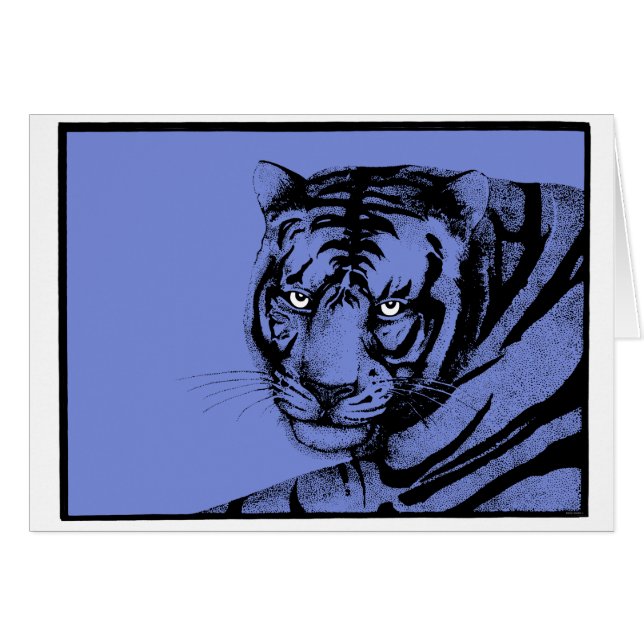 BLUE TIGER (Anverso (Horizontal))