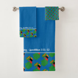 Blue ZAMBIA Scripture Christian Lam 3:23