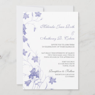 Bluebells - Invitación a la boda de 5 x 7 días de
