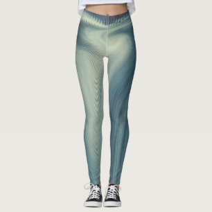 Blueberries y leggings de crema todo-sobre-impresi