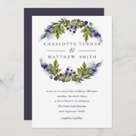 BlueBerry | Invitación a la boda