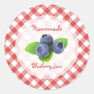Blueberry Jam pegatina