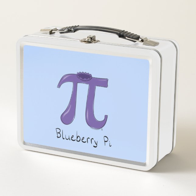 Blueberry Pi Cute Math Pi Day Lunch Box (Anverso)
