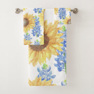 Bluebonnet y Sunflower