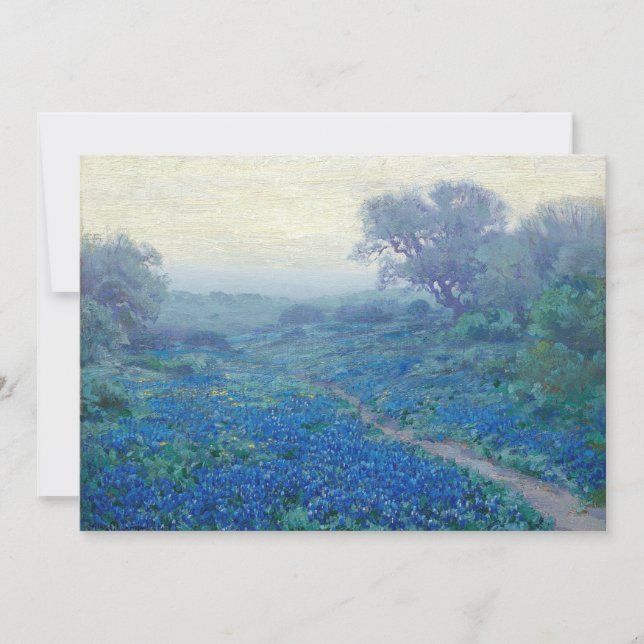 Bluebonnets al amanecer | Julian Onderdonk (Anverso)