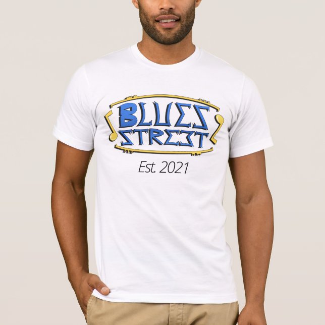 Blues Street Est. Camiseta 2021 (Anverso)