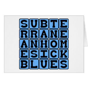 Blues subterráneos de la Homesick