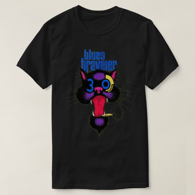 BLUES TRAVELER te ama la camiseta esencial (Diseño del anverso)