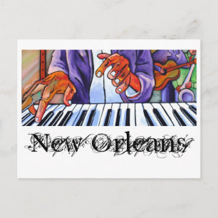 Blues visuales: Tarjetas artísticas: Nueva Orleans