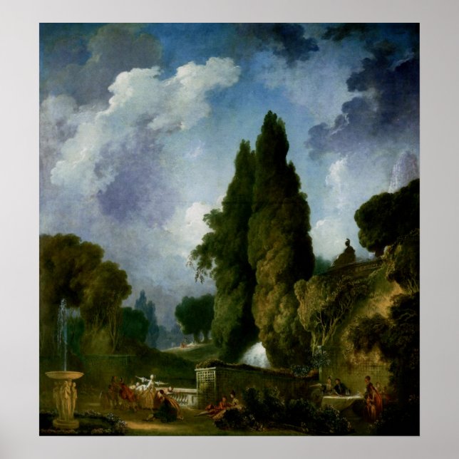 Bluff para ciegos - Arte fragonard rococo (Frente)