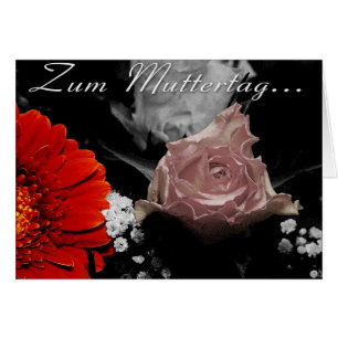 Blumenkarte zum Muttertag