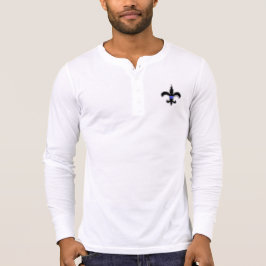 Blusa de manga larga fina de los santos de Blue