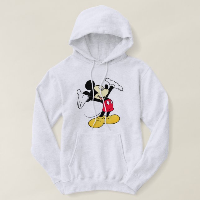 Blusa de moletom do Mickey (Diseño del anverso)