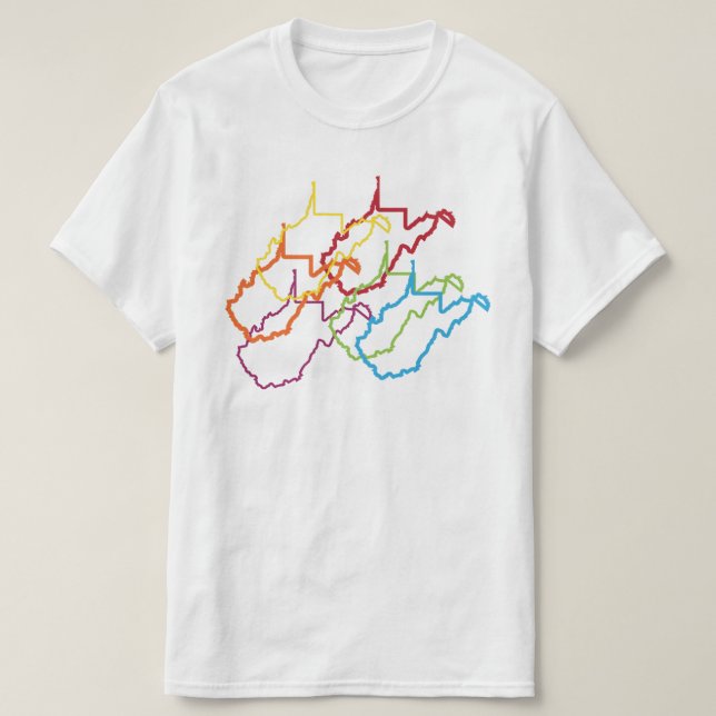 blusa de orgullo de virginia occidental (Diseño del anverso)