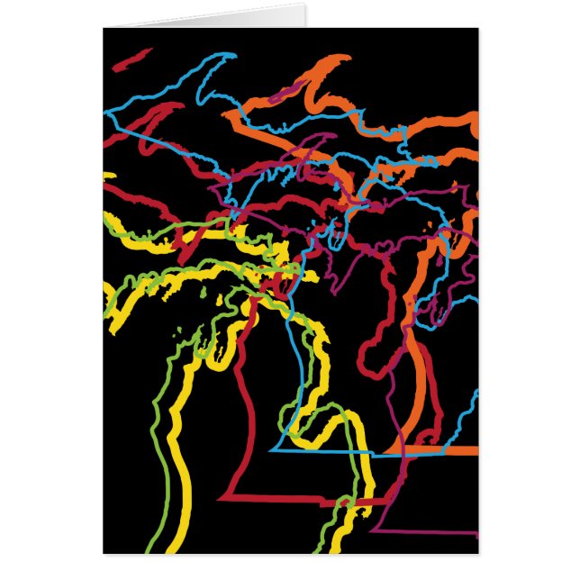 blusa de orgullo michigan (Frente)