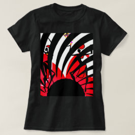 Blusa de Rosas negros