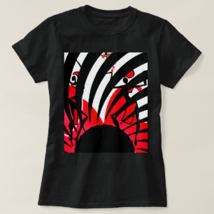 Blusa de Rosas negros
