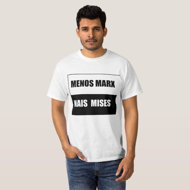 Blusa menos marx mais mises (Anverso completo)