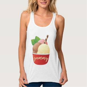 Blusa sin mangas de tirantes y escote en la espald