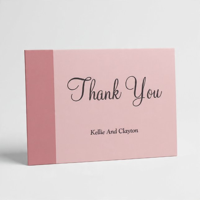 Blush Bar Thank You Card (Subido por el creador)