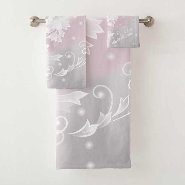 Blush Gris Blanco Fantasía Floral (In situ)