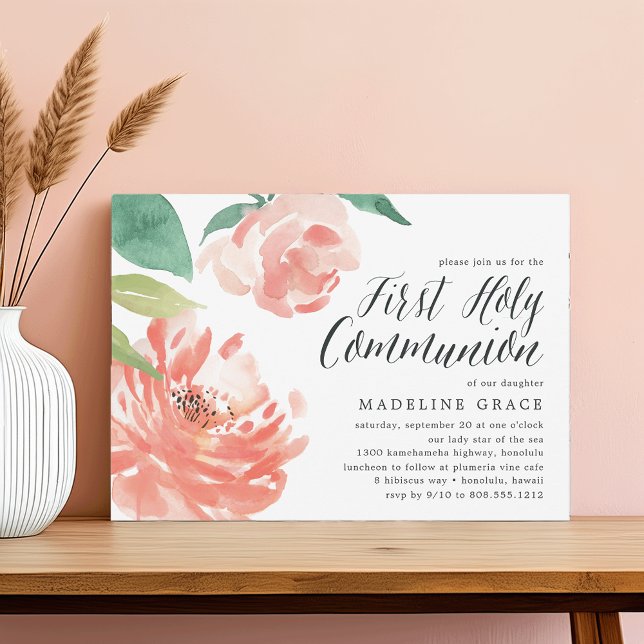 Blushing Peony | Primera invitación a la Santa Com (Subido por el creador)