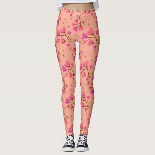 Blushing Petals Leggings (Anverso)