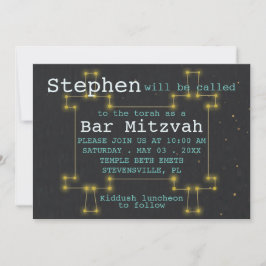 BM Bat Bar Mitzvah De esta Invitación Mundial de l