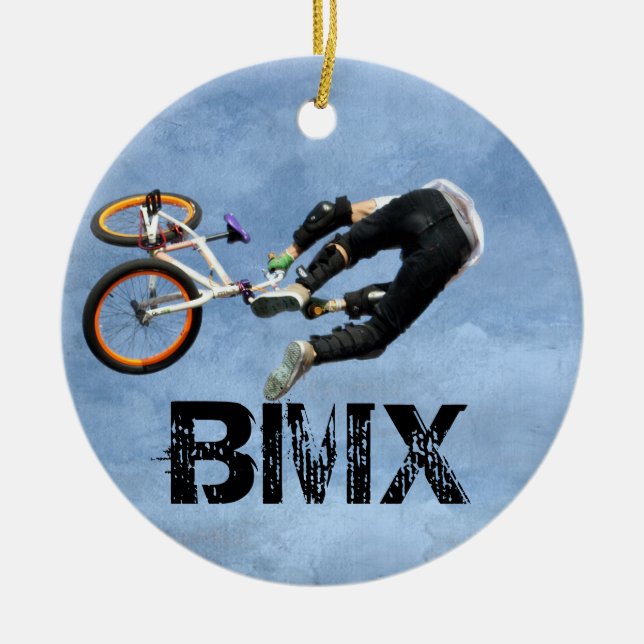 BMX gobierna el ornamento del navidad, Wi de (Frente)
