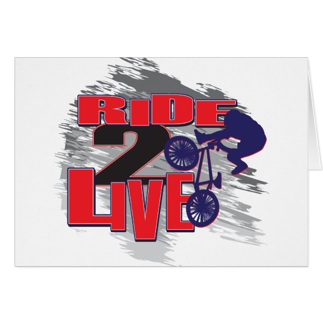 BMX Live to Ride Ride to Live (Anverso (Horizontal))