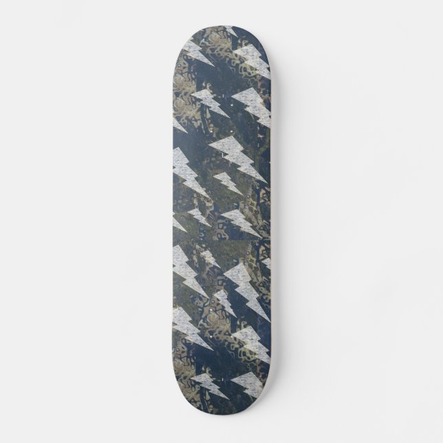 Boa Image Sparkling & Lightning Skateboard (Anverso)