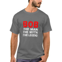 Bob la camiseta del hombre