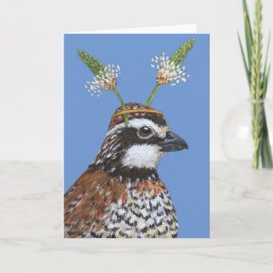 Bob la tarjeta bobwhite