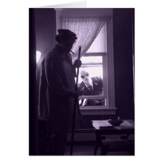 Bob que mira en la vida de un ser humano