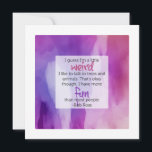 Bob Ross Inspirational Quote Greeting Card<br><div class="desc">Fun quote from Bob Ross (the painter) on a colorful,  vivid background.
Reverse side is blank.</div>