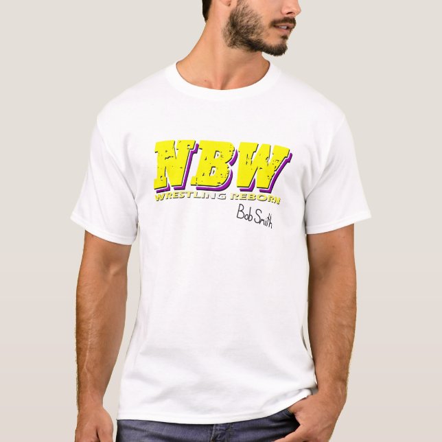 Bob Smith firmó la camiseta de NBW (Anverso)
