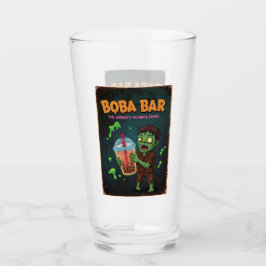 Boba Bar – The Undead’s Favorite Drink! Glass Cup