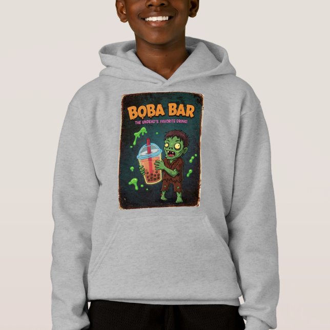 Boba Bar – The Undead’s Favorite Drink! Kids' (Anverso)