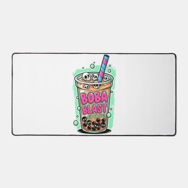 Boba Blast – ¡Bebe o Muere! Alfombrilla de escrito (Anverso)